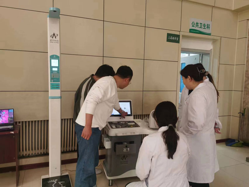 ?德州社區衛生服務中心成功引進上禾健康體檢一體機
